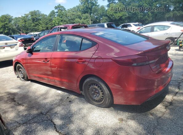 5NPD74LF5JH314462 2018 HYUNDAI ELANTRA Red Tył prawy