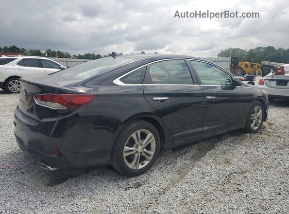 5NPE34AF9JH610989 2018 HYUNDAI SONATA Black წინა მარჯვენა