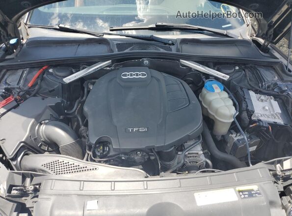 WAUNNAF54JA009177 2018 AUDI OTHER Black VIN sticker view