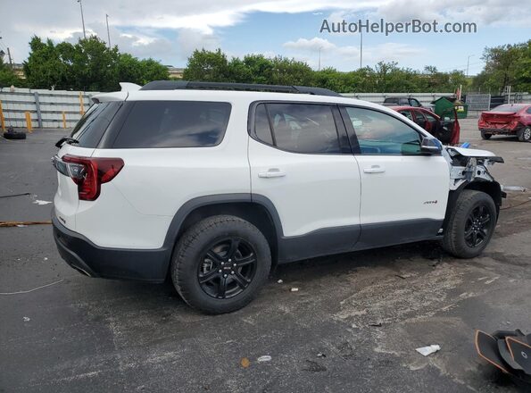 1GKKNLLS6MZ121632 2021 GMC ACADIA Белый Передняя правая четверть