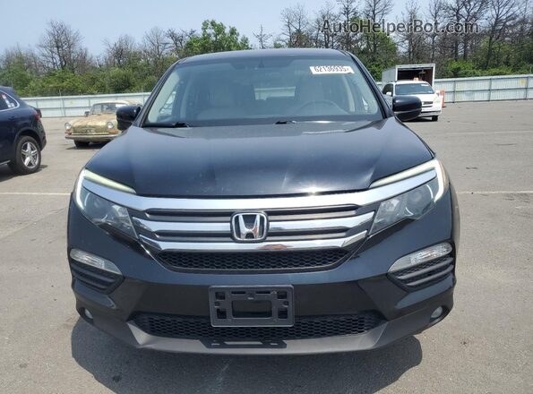 5FNYF6H34JB049403 2018 HONDA PILOT Black Widok z tyłu