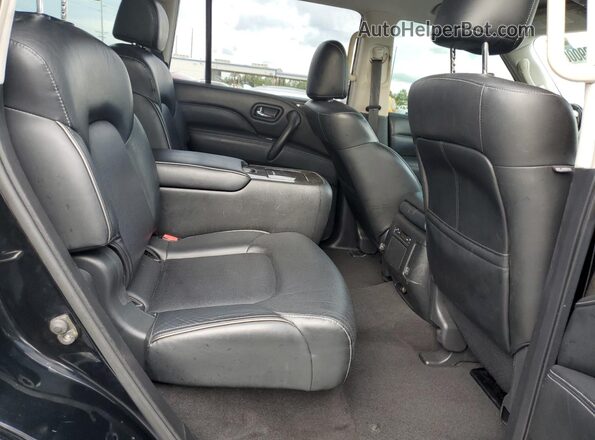 JN8AZ2NE0L9255567 2020 INFINITI QX80 Black Vista del compartimento del motor