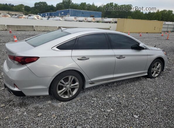 5NPE34AF3JH602600 2018 HYUNDAI SONATA Silver Передня права чверть