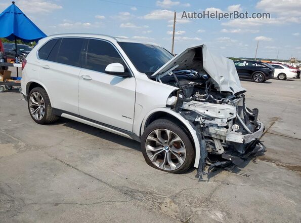 5UXKR2C51J0X09487 2018 BMW X5 Белый Вид спереди