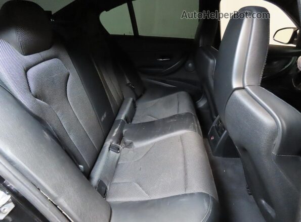 WBS8M9C57G5D31217 2016 BMW M3 Black წინა სალონის ხედი