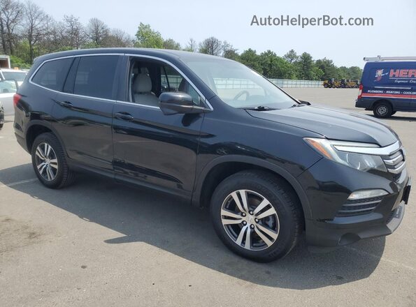 5FNYF6H34JB049403 2018 HONDA PILOT Black Widok z przodu