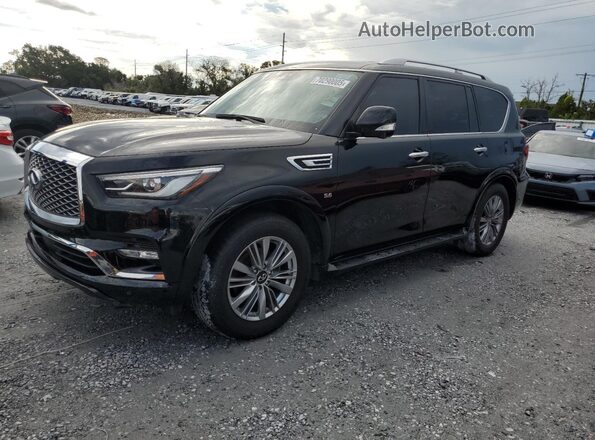 JN8AZ2NE0L9255567 2020 INFINITI QX80 Black Trasero izquierdo