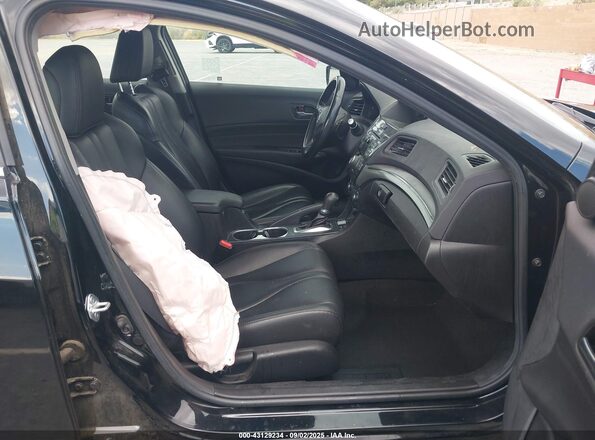19UDE2F34MA010256 2021 ACURA ILX Black Widok wnętrza z przodu