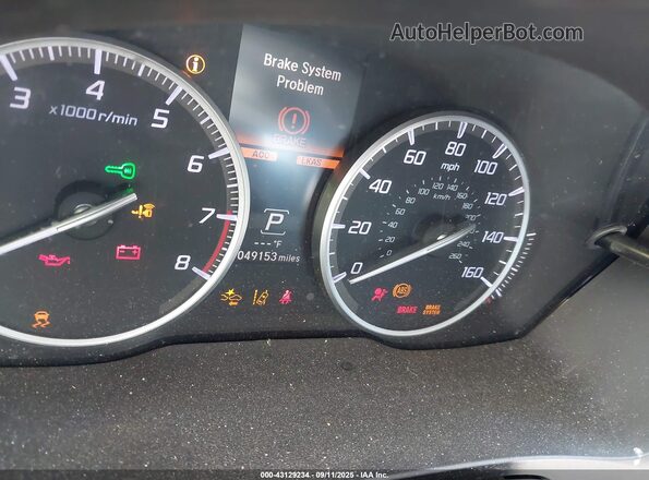 19UDE2F34MA010256 2021 ACURA ILX Black Widok tylnych siedzeń