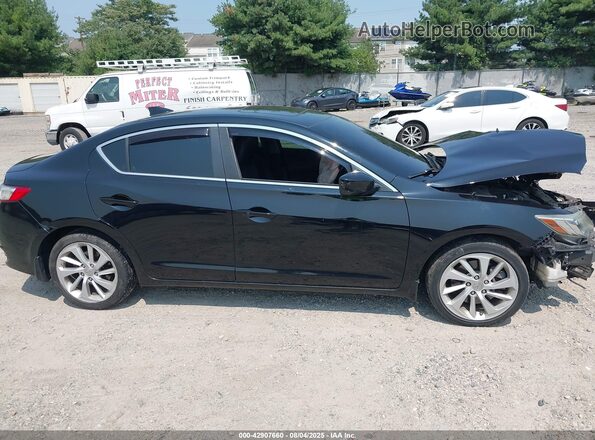 19UDE2F3XHA009683 2017 ACURA ILX Black Widok wnętrza z tyłu