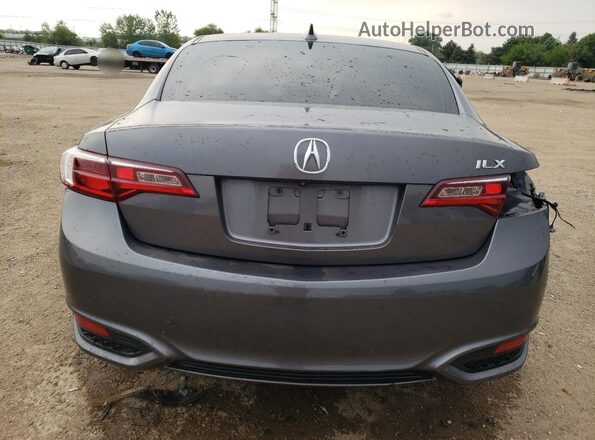 19UDE2F71HA005475 2017 ACURA ILX Gray Rear view