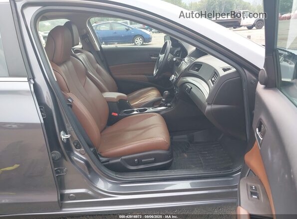 19UDE2F77LA012603 2020 ACURA ILX Gray Widok wnętrza z przodu