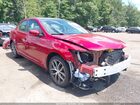 2020 Acura Ilx Premium Package/technology Package Red vin: 19UDE2F78LA005305