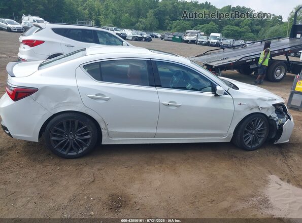 19UDE2F80LA011236 2020 ACURA ILX White Vista interior trasera