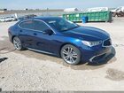 2020 Acura Tlx Tech Package Синий vin: 19UUB2F42LA004486
