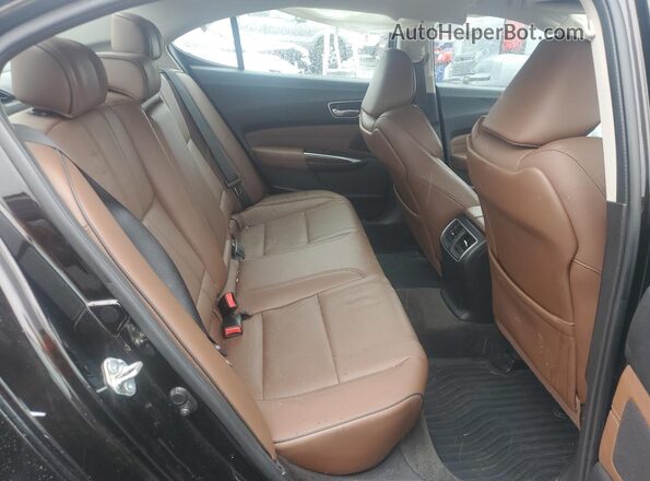 19UUB2F54JA002907 2018 ACURA TLX Black Rear seats view