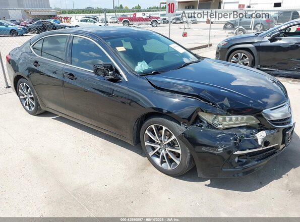 19UUB3F74GA002809 2016 ACURA TLX Черный Передняя правая четверть