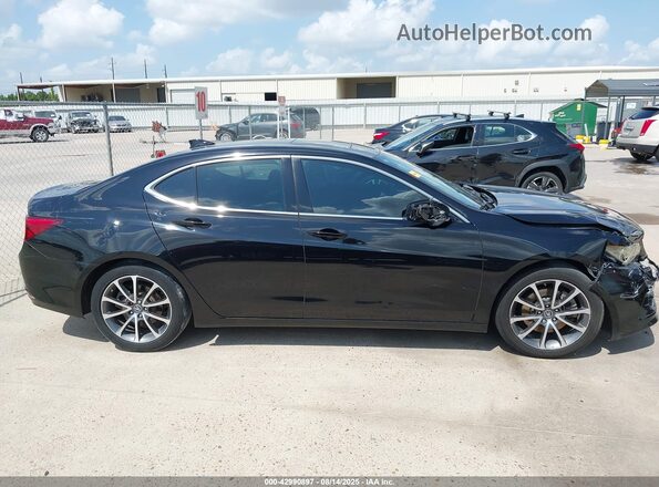 19UUB3F74GA002809 2016 ACURA TLX Черный Вид щитка приборов