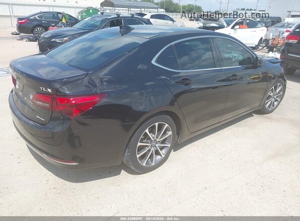 19UUB3F74GA002809 2016 ACURA TLX Черный Задняя правая четверть