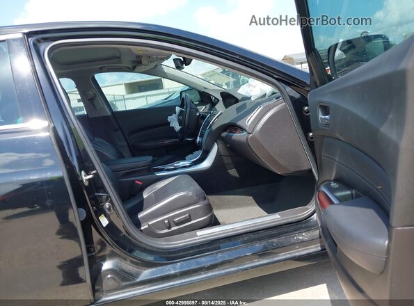 19UUB3F74GA002809 2016 ACURA TLX Черный Вид салона спереди
