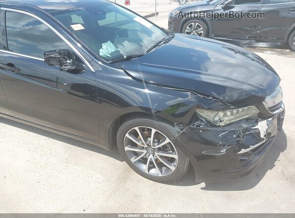 19UUB3F74GA002809 2016 ACURA TLX Черный Вид спереди