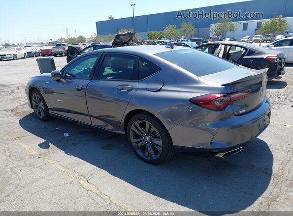 19UUB5F50MA013019 2021 ACURA TLX Gray Rear left