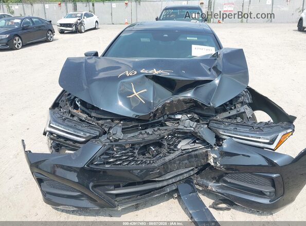 19UUB5F58MA004262 2021 ACURA TLX Black Вид панелі приладів