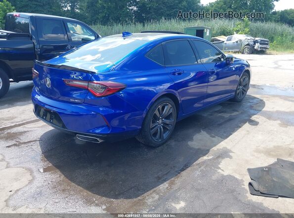 19UUB6F52MA009172 2021 ACURA TLX Blue Задня права чверть