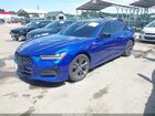 2021 Acura Tlx A-spec Package Blue vin: 19UUB6F52MA009172