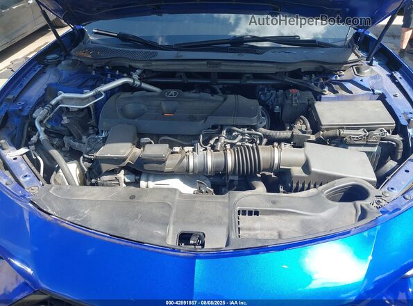 19UUB6F52MA009172 2021 ACURA TLX Blue Вид ззаду