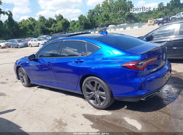 19UUB6F52MA009172 2021 ACURA TLX Blue Панорамний вид салону 360°