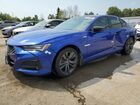 2021 Acura Tlx Tech A Blue vin: 19UUB6F52MA802603