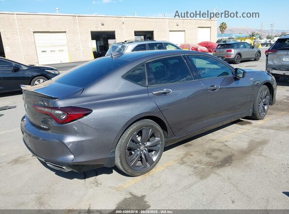 19UUB6F59NA001099 2022 ACURA TLX Серый Задняя правая четверть