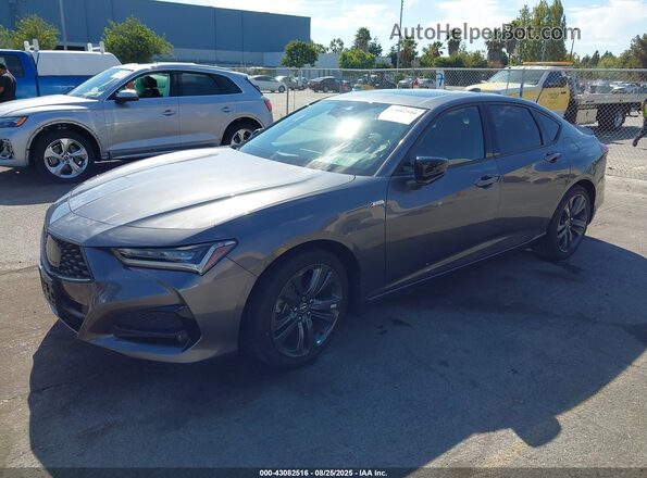 19UUB6F59NA001099 2022 ACURA TLX Серый Передняя левая четверть