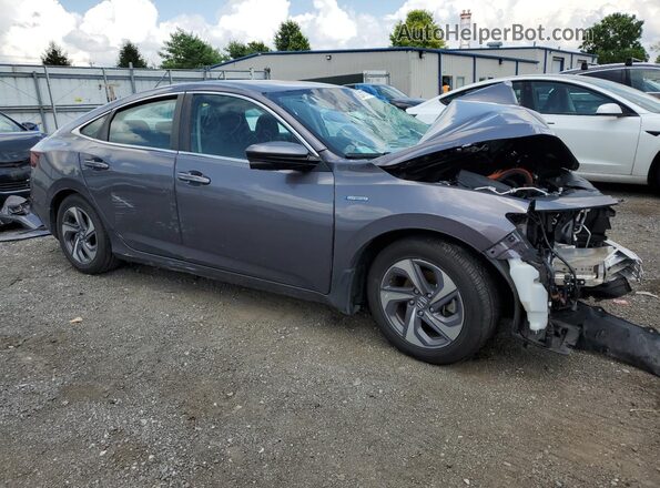 19XZE4F54LE012487 2020 HONDA INSIGHT Серый Передняя правая четверть