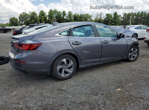 19XZE4F54LE012487 2020 HONDA INSIGHT Серый Задняя правая четверть