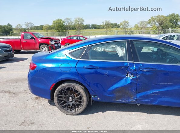 1C3CCCAB0GN148995 2016 CHRYSLER 200 Blue Widok wnętrza 360 stopni