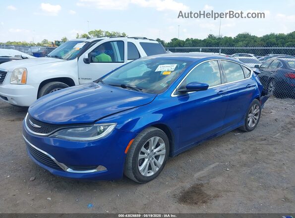1C3CCCAB3HN506317 2017 CHRYSLER 200 Blue 360 interior view
