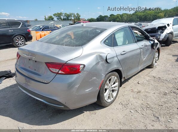 1C3CCCAB6GN154400 2016 CHRYSLER 200 Silver Tył prawy