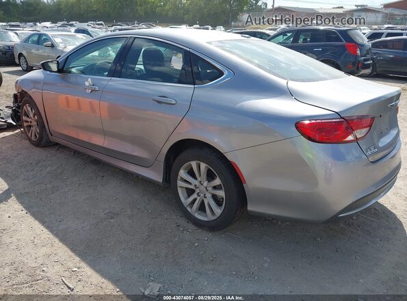 1C3CCCAB6GN154400 2016 CHRYSLER 200 Silver Tył lewy