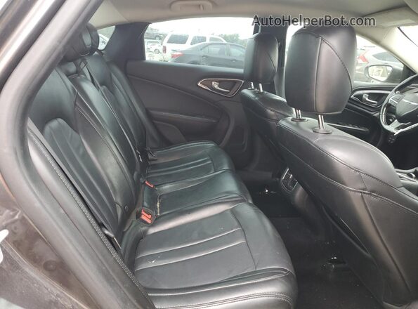1C3CCCAG2HN504635 2017 CHRYSLER 200 Gray Вид задніх сидінь
