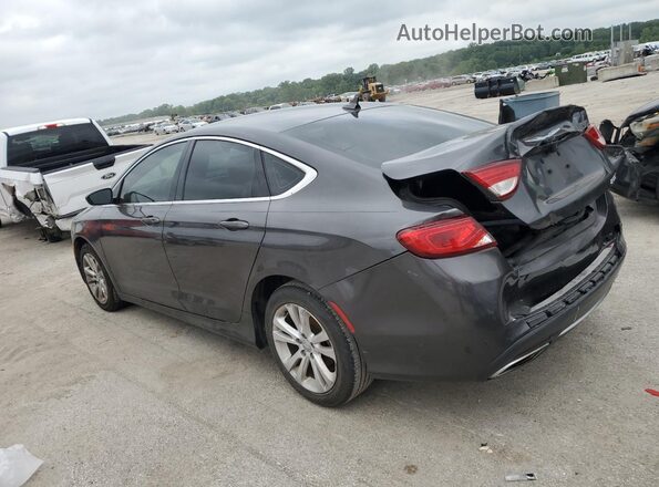 1C3CCCAG2HN504635 2017 CHRYSLER 200 Gray Задня ліва чверть
