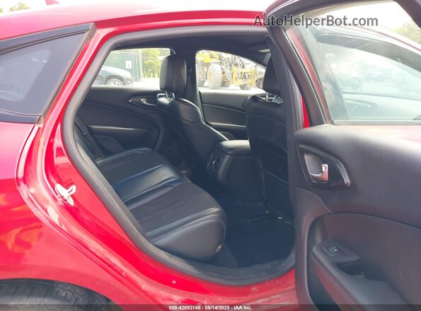 1C3CCCBG9GN173260 2016 CHRYSLER 200 Red VIN sticker view
