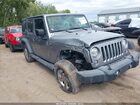 2017 Jeep Wrangler Unlimited Sport 4x4 Gray vin: 1C4BJWDG9HL697386