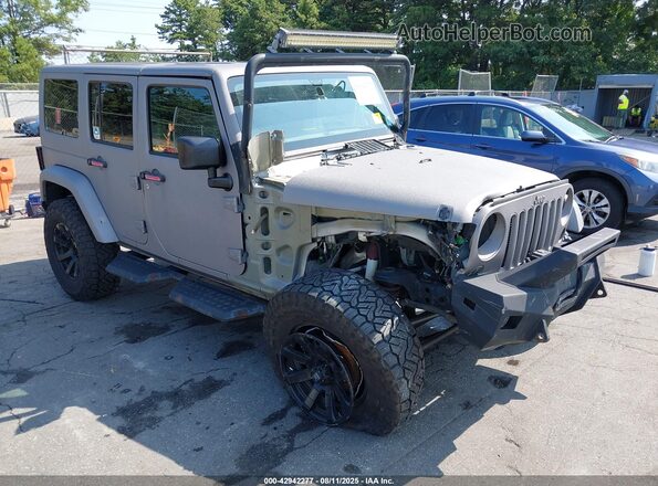 1C4HJWEG1GL180705 2016 JEEP WRANGLER UNLIMITED Серый Передняя правая четверть