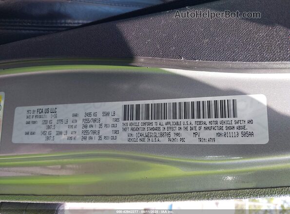 1C4HJWEG1GL180705 2016 JEEP WRANGLER UNLIMITED Серый Вид подкапотного пространства