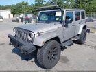 2016 Jeep Wrangler Unlimited Sahara Серый vin: 1C4HJWEG1GL180705