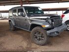 2021 Jeep Wrangler Unlimited Willys 4x4 Gray vin: 1C4HJXDN3MW563173