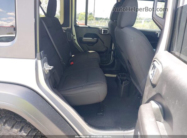 1C4HJXDN5LW215597 2020 JEEP WRANGLER UNLIMITED Gray Vista de la etiqueta del VIN