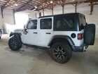 2018 Jeep Wrangler Unlimited Sport Белый vin: 1C4HJXDN8JW324407
